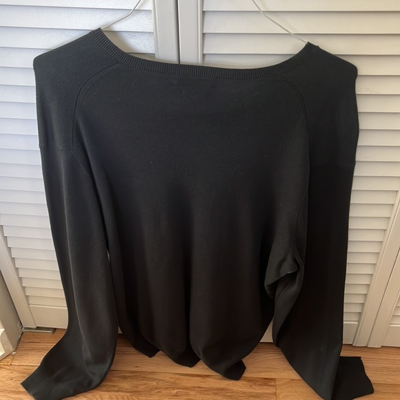 Polo Ralph Lauren black v neck sweater - Picture 2 of 3